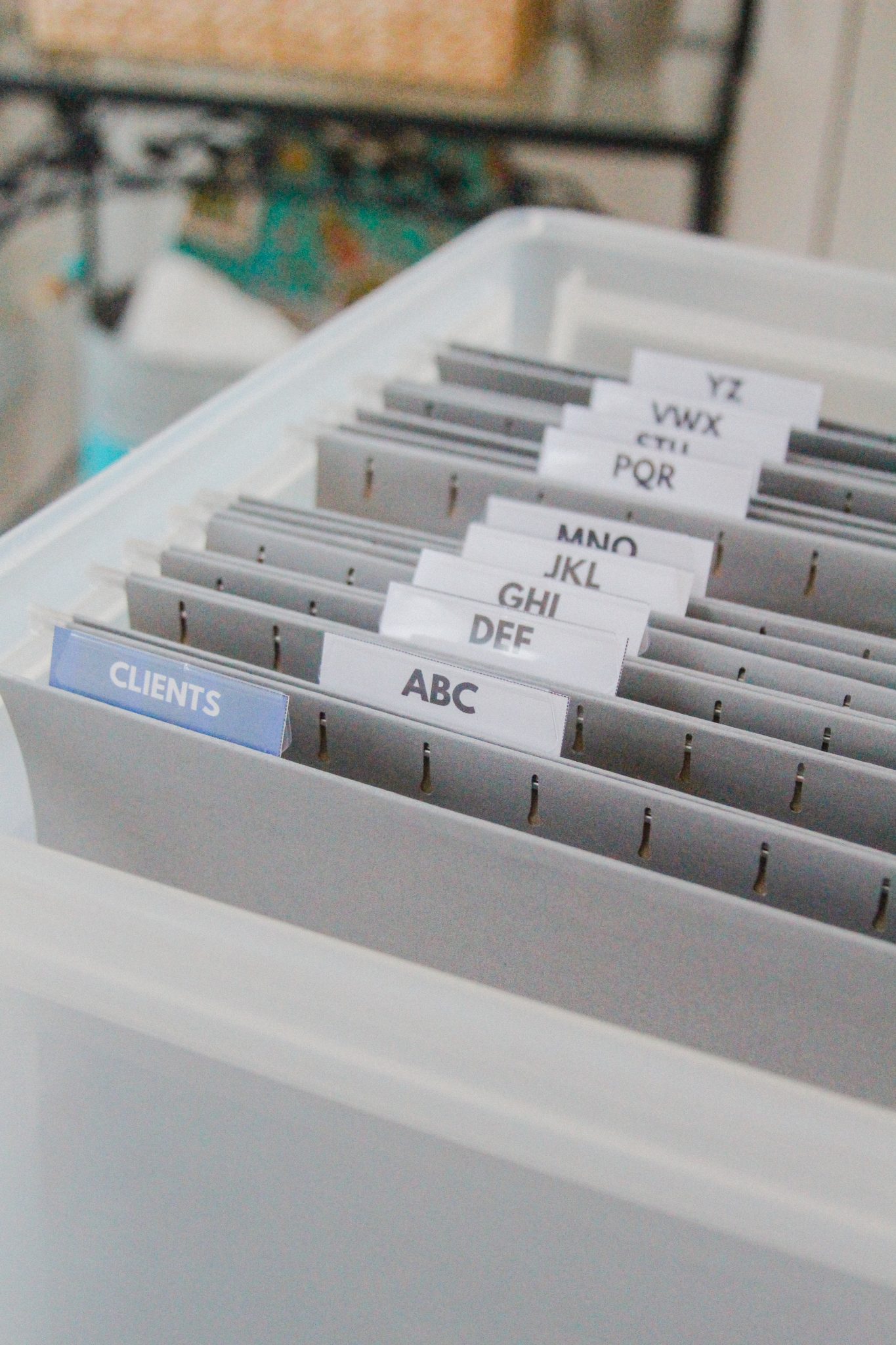 Sistema de archivo claro